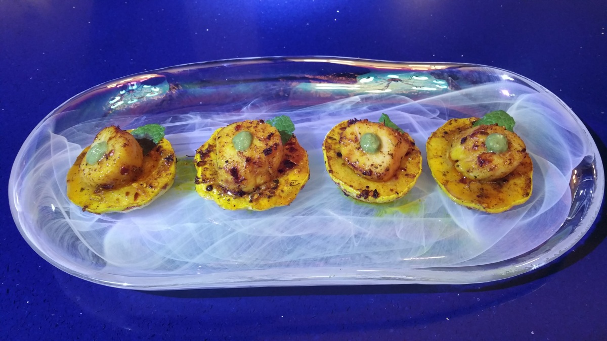 Scallops and Squash Feature